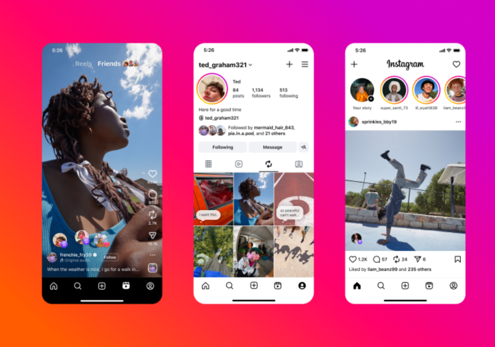 Instagram reposting reels
